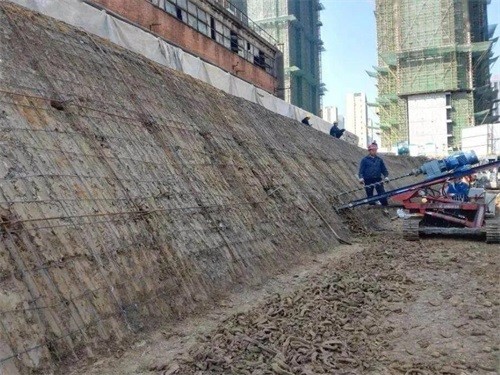 高邑建筑边坡支护