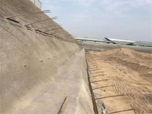 高邑河道边坡加固